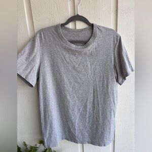 lululemon athletica Light Gray Men's Short Sleeve Tee